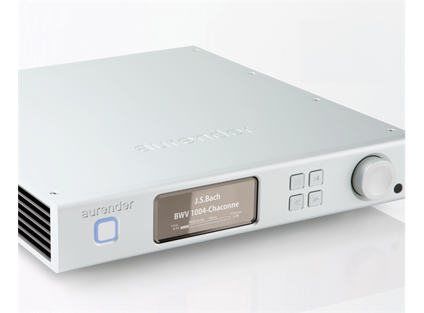 Aurender A100, 2TB, musikkserver, DAC Streamer/forforsterker, RCA