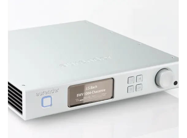 Aurender A100, 2TB, musikkserver, DAC Streamer/forforsterker, RCA 