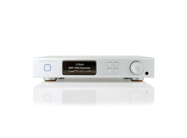 Aurender A100, 2TB, musikkserver, DAC Streamer/forforsterker, RCA 