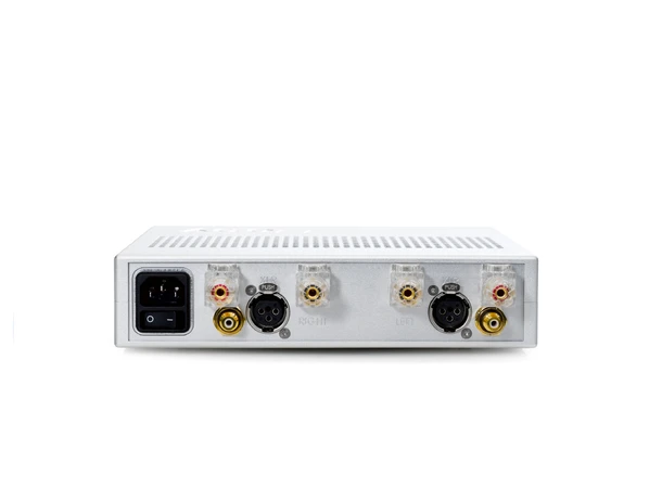 Chord TToby, stereo forsterker, sølv 2x100 watt stereo effektforsterker 