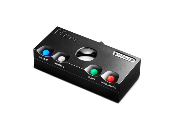 Chord Huei, MM/MC-Riaa, sort Impedans tilpasning, RCA/XLR utganger 