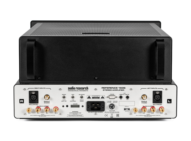 Audio Research REF 160S, VT Power Amp. 2 x 140 watt, rør effektforsterker 